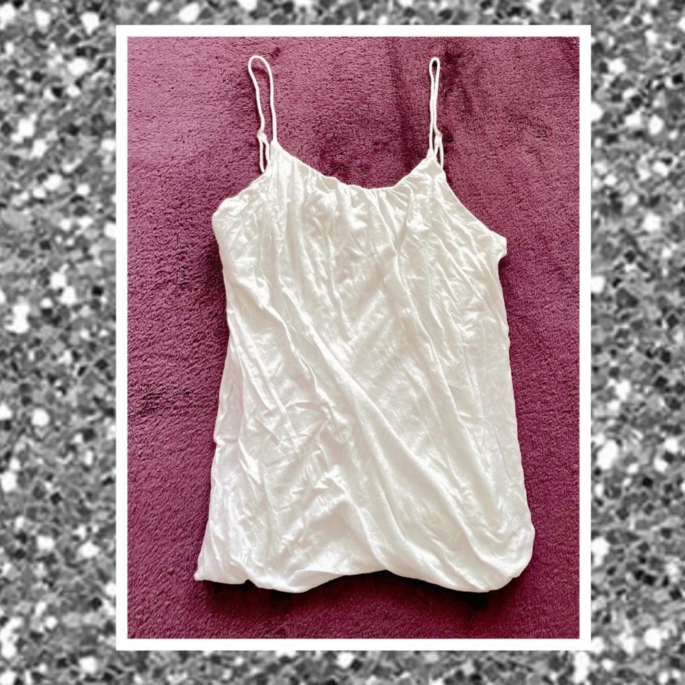 White Banana Republic Tank